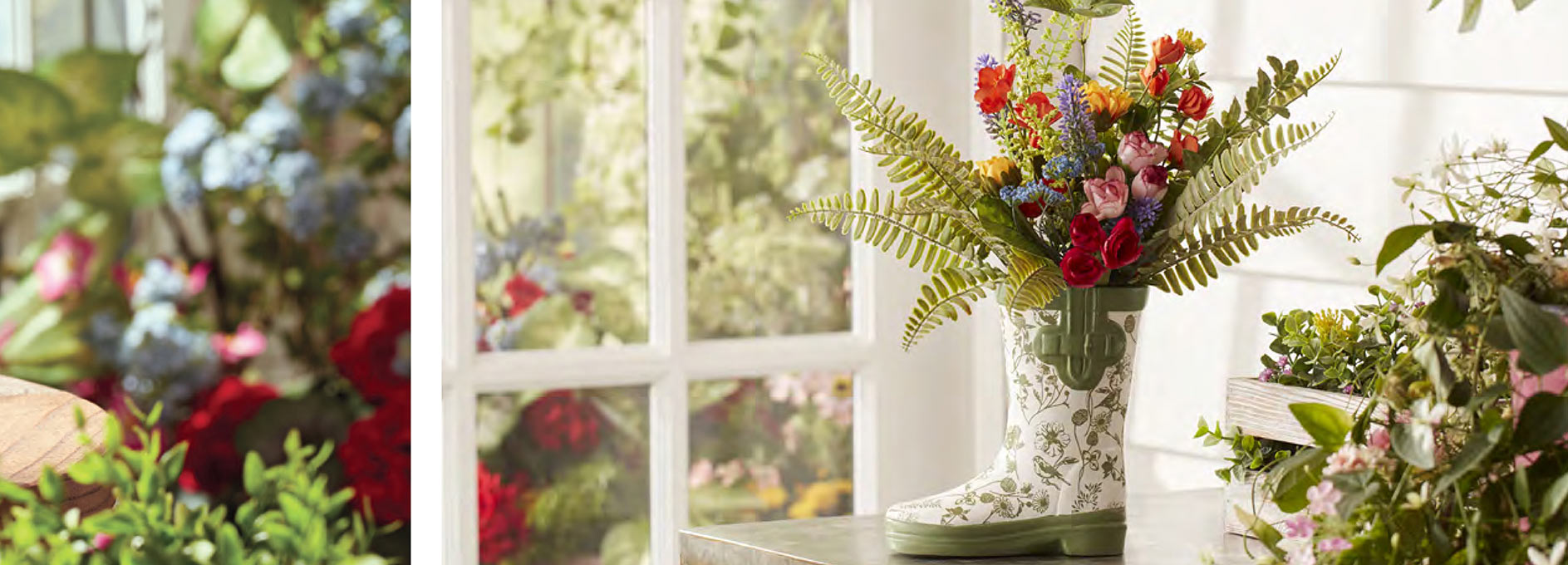 Qingdao Potential decorative floral collection