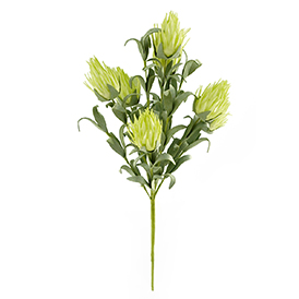 Thistle artifical flowers bush