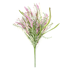 Floral artifical flowers bush