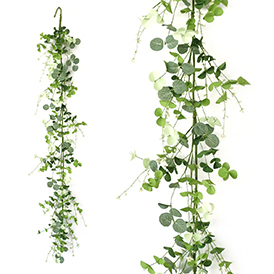 Spring greenery garland