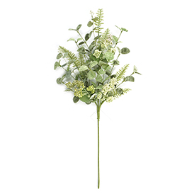 Faux greenery stem
