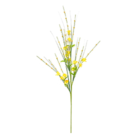 Faux wild flowers stem