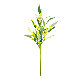 Yellow wild flowers artificial flower stem