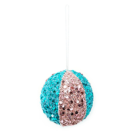 Pink blue ball