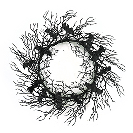 Bat branch wreath