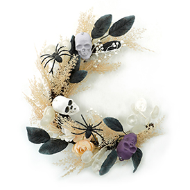 Ghost festival wreath