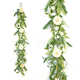 Peony Garland