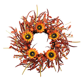 Sunflower Wreath