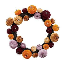 Pumpkin Wreath