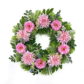 Chrysanthemum Wreath